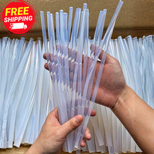 7.87" Glue Sticks 7mm Transparent Hot Melt Glue Gun Adhesive Sticks DIY Crafting