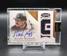 2016 WADE BOGGS TOPPS DYNASTY /10 AUTO AUTOGRAPH TAMPA BAY RAYS BOSTON RED SOX 