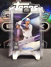 2026 Topps Chrome Black Brice Matthews RC #CBA-BM Auto Purple Refractor /75