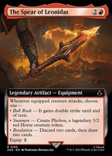 The Spear of Leonidas - Extended Art ACR NM MTG
