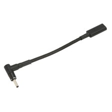 USB Type C Female to 3.0x1.0mm DC Male Adapter Short Cable 100W Dual PD EMARK