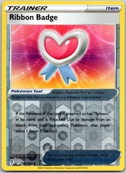 Ribbon Badge 155/203 Evolving Skies Reverse Holo Uncommon