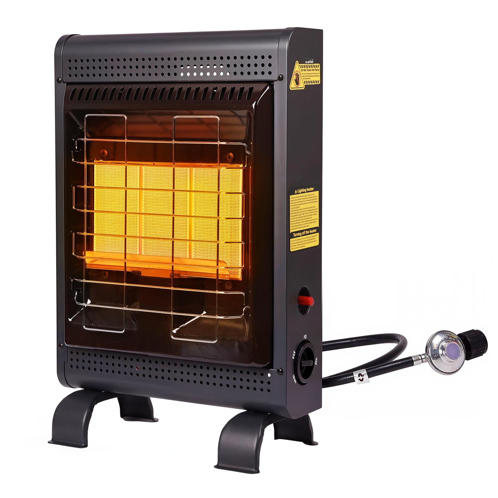 Propane Heater Indoor and Outdoor,18000 BTU Propane Patio Heater with ODS & T...