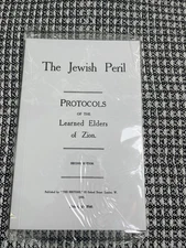 The Jewish Peril, Protocols Reprint 1920 2nd Brand New
