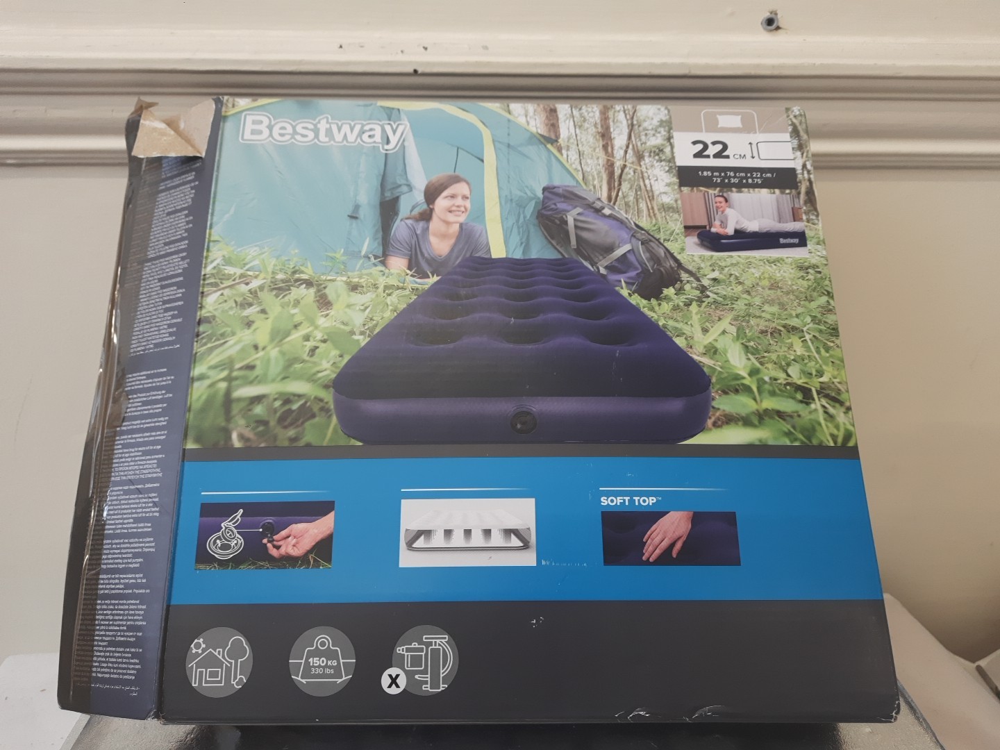 COLCHÓN HINCHABLE BESTWAY 22CM