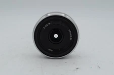 Sony E 16mm f/2.8 Autofocus APS-C Lens for E-Mount, Silver, without Caps