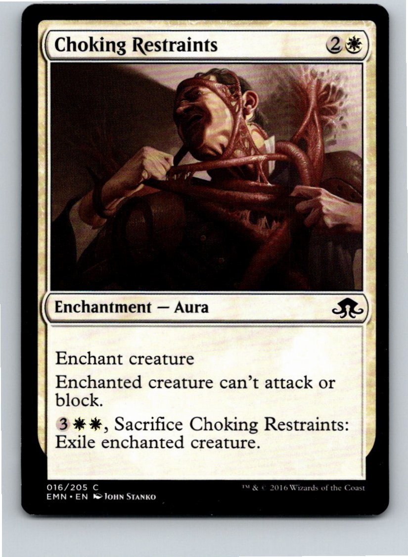 Magic the Gathering Choking Restraints Eldritch Moon MTG Free Shipping!