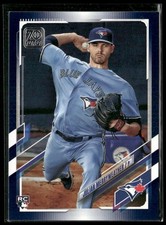 2021 Topps Series 2 JULIAN MERRYWEATHER #581 Royal Blue Rookie Toronto Blue Jays