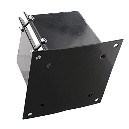 No Dig 6x6 Post Anchor Square Bracket 1pk - Bolt Down Post Base Wood Post - Picture 7 of 8