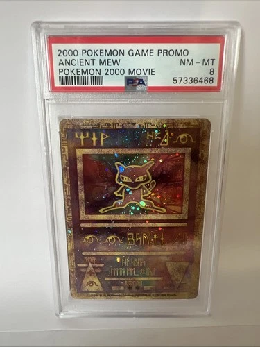 Pokémon TCG Ancient Mew 2000 Movie Promo PSA 8 NM-MT