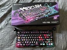 Mercury V75 Pro Gravastar Keyboard Graffiti NOT WORKING / As-is