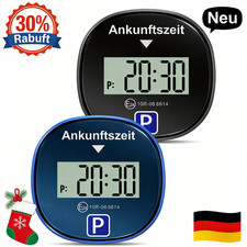 Parkscheibe Elektrisch mit Zulassung Digitale Auto Parkuhr mit LCD Displays DE