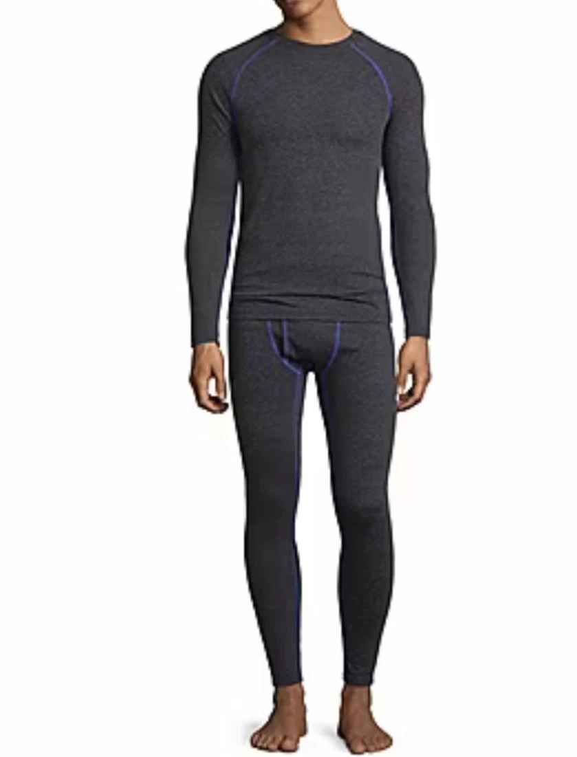 Fruit Of The Loom Gray Men's Signature Breathable Mesh Terminal Set Size XL