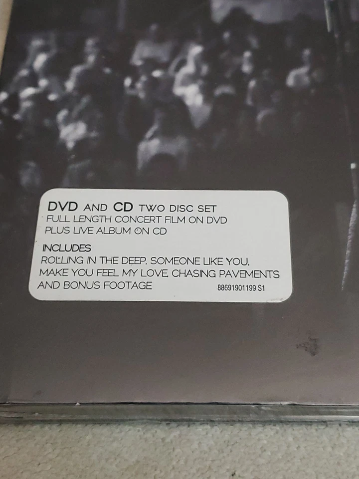 ADELE Live at the Royal Albert Hall 2-Disc Set and CD 2011 Concert New & Sealed - Image 2 of 3