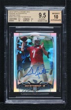 2014 Chrome Mini Rookie Refractor Zach Mettenberger BGS 9.5 GEM MINT Auto 0s3