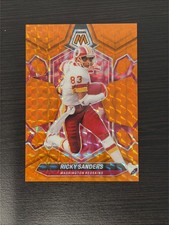 2024 Panini Mosaic - Ricky Sanders #240 Orange Mosaic Prizm /199