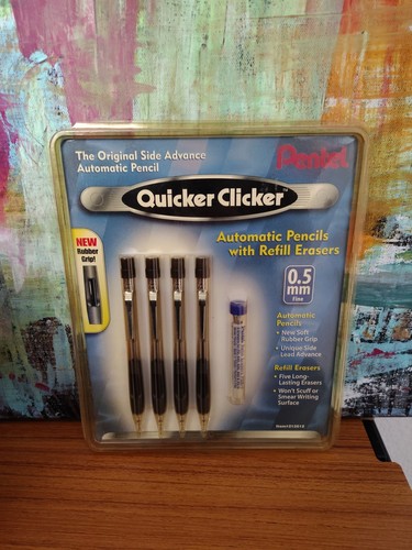 Pentel - PD345EPC 4 Pack - Quicker Clicker Mechanical Pencil, 0.5 mm Japan