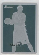 2009-10 Bowman '48 Printing Plate Cyan 1/1 Rasheed Wallace #23 2b6