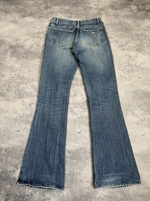 Vintage Y2K Miss Sixty Flared Bootcut Low Rise Jeans Blue Size 29 Hype 2000s