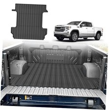 Truck Bed Mat for 2019-2025 2026 Chevy Silverado 1500  GMC Sierra 1500 5.8FT,