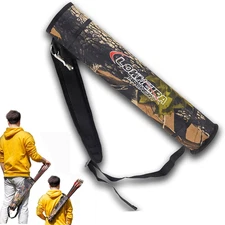 Arrow Quiver - Lightweight Back and Hip Dual Use Foldable Compact Bag for Recurv