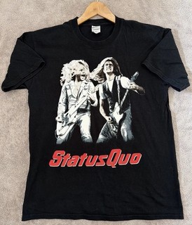 Status Quo XS All Areas UK Tour 2004 T shirt
