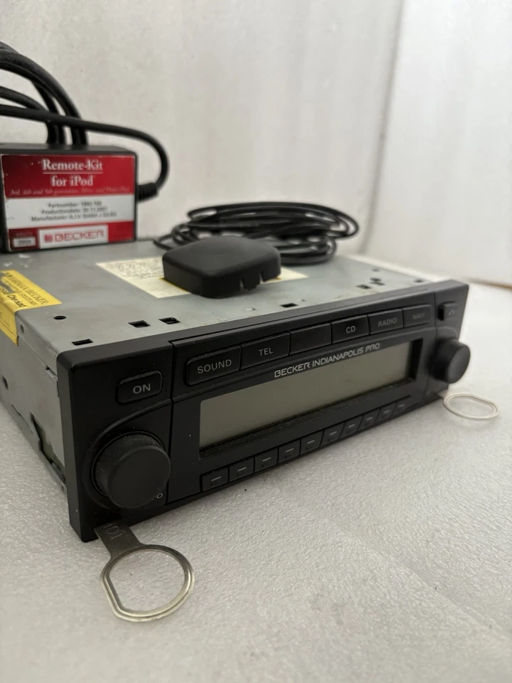 BECKER BE7950 Indianapolis PRO Autoradio Oldtimer Navi CD Mercedes R129 W124✅ - Bild 2 von 4