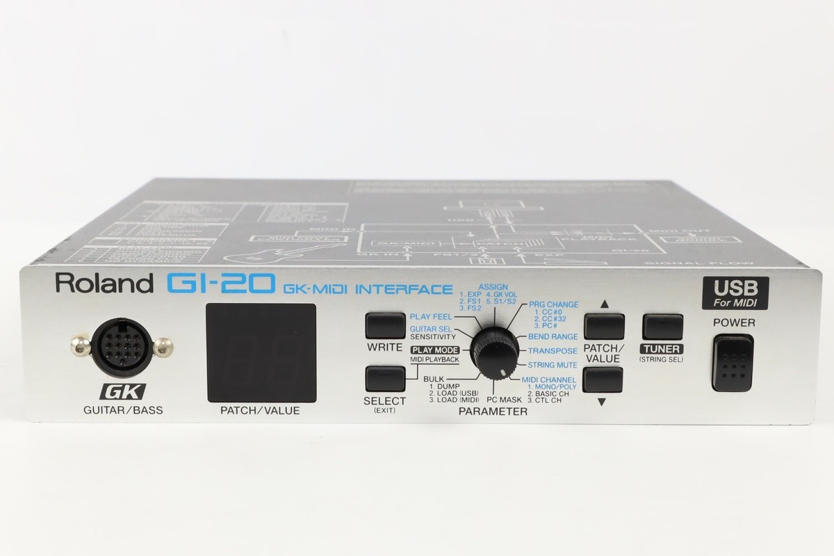 Roland GI-20 GI-10 GK GR Guitar Bass MIDI Interface From Japan | eBay
