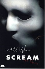 Mike Vaughn signed 11x17 Poster The Killer Scream The TV Series JSA