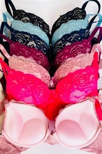 1,3 or 6 Women's Bras Extreme Push up MAX LIFT ADD 2 CUP Size Push-up Bra  9901