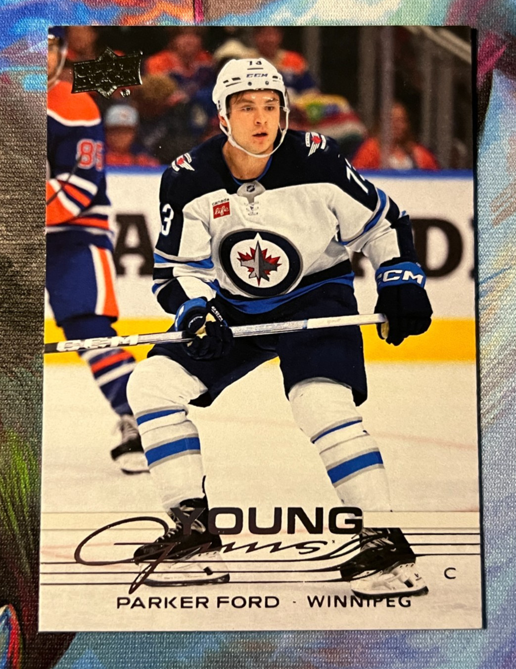 Parker Ford RC 2025-26 Upper Deck Series 1 #246 YOUNG GUNS - Winnipeg Jets