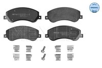 Meyle Bremsbelagsatz, Scheibenbremse 025 244 8418 FüR Vw