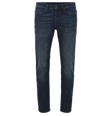 Boss Delaware Navy Slim Fit Herren Jeans Größe W34 L36 *REF29-85