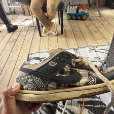Nike Dunk Low Travis Scott Low Top Lace Up Pa...