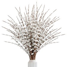 10 Pcs 29.5    Long Artificial Jasmine Flowers Tall Fake Flower Bouquet Faux