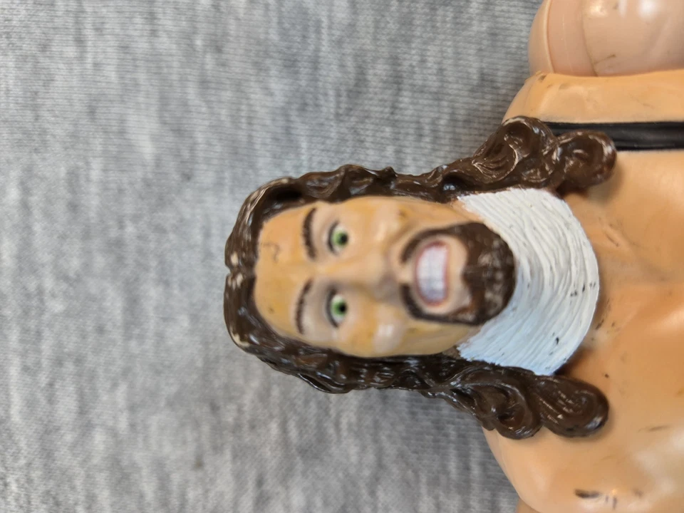 Figura de acción vintage 1999 WCW Toy Biz The Giant Wrestler 7 pulgadas negra singleta Foto 3 de 4