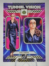 2025 Panini Donruss WNBA Tunnel Vision Nika Muhl #14 Press Proof Seattle Storm