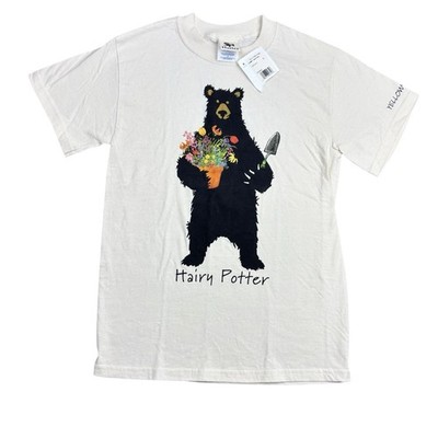 Vintage Harry Potter Parody T-Shirt Small Hairy Potter Bear Yellowstone Nature