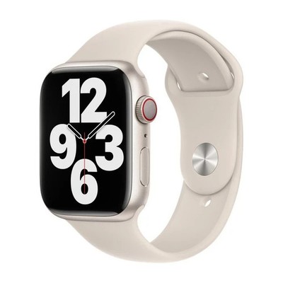 Original Apple Sportarmband für Apple Watch 38/40/41/42mm Polarstern Starlight