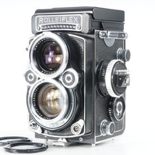 : MINT- Rolleiflex 2.8F 6x6 TLR Camera w/ Planar 80mm f/2.8 Lens - Meter Works 