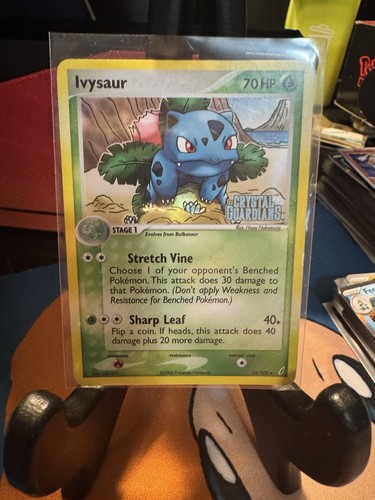 Ivysaur 35/100 EX Crystal Guardians Reverse Holo Pokemon Card LP-NM
