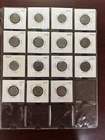 1915-1937 U.S. Buffalo Nickels 15 Coin Lot Philadelphia and Denver Minted