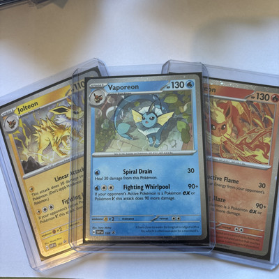 Prismatic Evolutions Poster Collections 3 Holo Promos SVP167