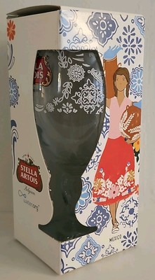 Stella Artois 2018 Limited Edition Mexico Chalice Silvana Avila NEW IN BOX