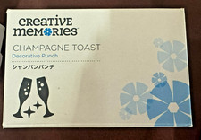 Creative Memories - Champagne Toast Decorative Punch New Scrapbooking Tools