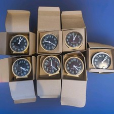 7 x Vintage Westclox NOS Uhren Ersatzteile oder Reparatur Restposten