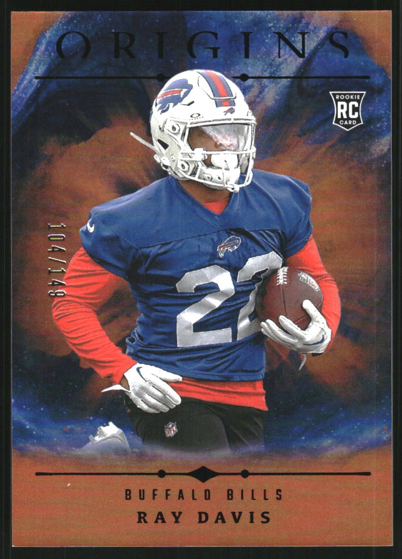 2024 Panini Origins Holo Orange #131 Ray Davis /149