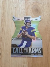2021 Playoff KIRK COUSINS Call To Arms Die Cut #CA-KCO Vikings SP