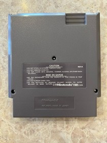 Super Mario Bros. Nintendo NES, 1985 Complete in Box CIB Mattel Version Hang Tag