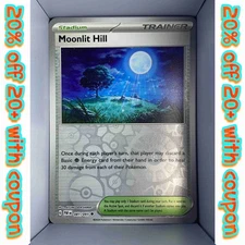 Moonlit Hill 081/091 Paldean Fates English 2024 reverse holo
